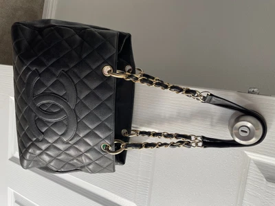 $2020 • Buy Chanel Black Caviar Leather GST Grand Shopper Tote Gold Hardware