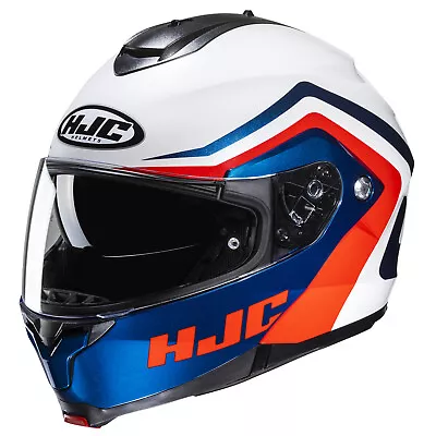 HJC C91 Nepos Modular Motorcycle Helmet Red White Blue S M L XL 2X 3X 4X 5X BK • $199.99