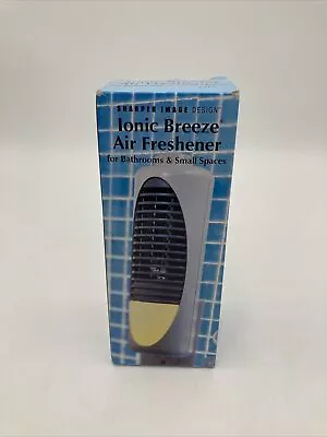 Sharper Image Design Ionic Breeze Plug In Air Freshener SI627 Gray New • $29.99