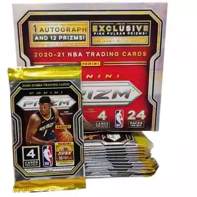 2020-21 Panini Prizm NBA Basketball Retail Booster Pack Factory Sealed New✅ • $11.95