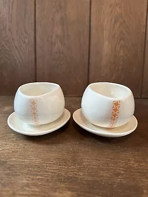 2 X Max Brenner The Bald Man Hot Chocolate Hug Mug & Saucer Designer Iris Zohar • $30