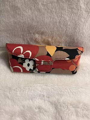 Vera Bradley Authentic Hard Eyeglass Case Large Floral (I1) • $9.89