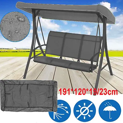 £12.98 • Buy 3 Seater Sizes Swing Cover Top Replacement Canopy Outdoor Garden Patio Hammock