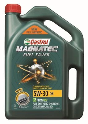 $60.95 • Buy Castrol MAGNATEC Fuel Saver DX 5W-30 Engine Oil 5L 3418435