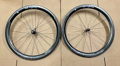 Reynolds Aero 46 Carbon Wheel Set 700c Wide Clincher Rim Brake 11s • $649