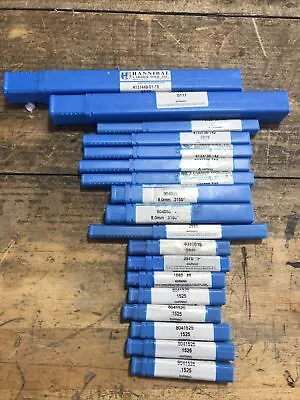 Machinist Tools Hannibal Carbide Reamers  New!! Variety Lot  Qty 18 • $36