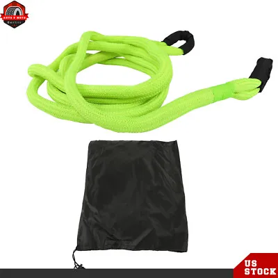 20' X 7/8  28818 LBS Kinetic Energy Recovery Tow Rope W/Bag Snatch Towing Strap • $44.29