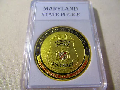 MARYLAND STATE POLICE Challenge Coin • $14.99