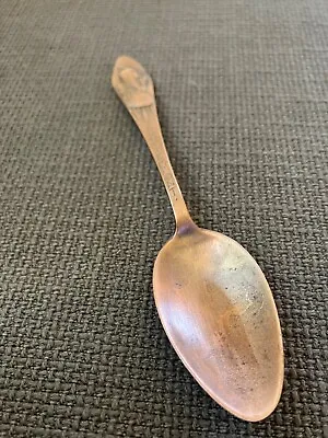 Vintage Souvenir Spoon -Butte Montana - Made Of Copper - Indian Image On Handle • $22.99