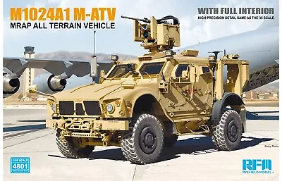 Rye Field Model 1/48 RM-4801 M1024A1 M-ATV MRAP All Terrain Vehicle • $47.25