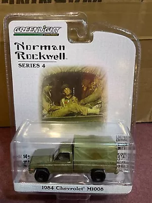 Greenlight Norman Rockwell 1984 Chevrolet M1008 Pickup Camouflage • $6.30