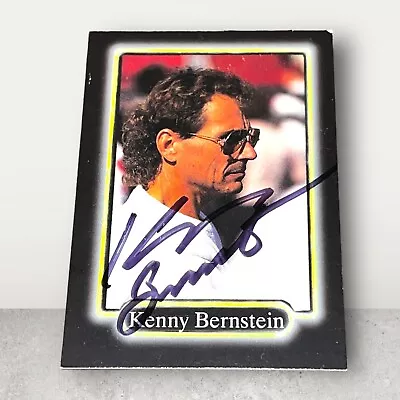 Kenny Bernstein NHRA Autographed VINTAGE 1990 MAXX #81 WINSTON CUP NASCAR Card • $10.68