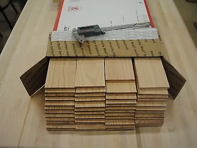 100 Oak Thin Boards Lumber Wood Crafts 1/8  X 2-3/4  X 12-1/2  • $73.95