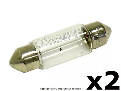 Mercedes (1963+) Bulb 6418 Courtesy Dome Glove Box License Taillight 2 (12V-5W)  • $12.85