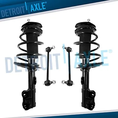 Front Struts Coil Springs Assembly Sway Bars Links For 2012 - 2017 Toyota Camry • $158.83