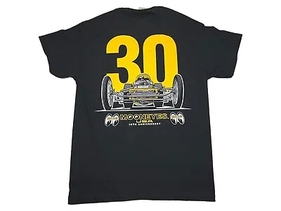 Mooneyes T Shirt M 30th Anniversary Double Sided Racing Hot Rod Tee NWT • $39