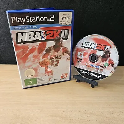 NBA 2K11 PS2 PlayStation 2 - Manual - 2K Sports Game  • $12