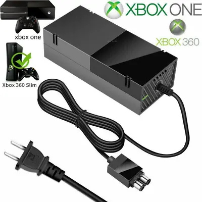 $17.95 • Buy For Microsoft XBOX ONE Console AC Adapter Brick Charger Power Supply Cord Cable