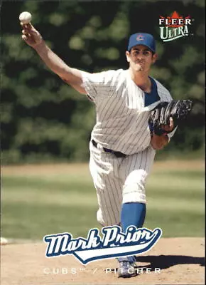 2005 Ultra Baseball Card #178 Mark Prior • $1.49