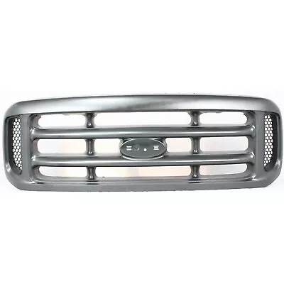 Grille For 99-2004 Ford F-250 Super Duty F-350 Super Duty Silver Plastic • $82.70