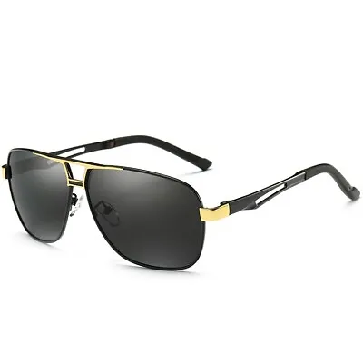 Style Men's Polarized Pilot Sunglasses Outdoor Driving Sun Glasses Sport Eyewear • $11.15
