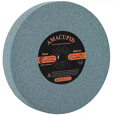 Bench Grinding Wheel 6 Inch For Sharpening Carbide Tools. Green Silicon Carbide • $32.98