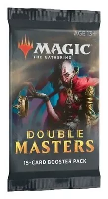 Magic: The Gathering - Double Masters 2020 - Draft Booster Pack BRAND NEW MTG • $34.99