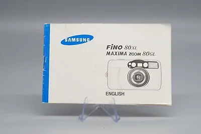 Samsung Fino 80XL Handbook   Instructions / Manual (0765) • £5