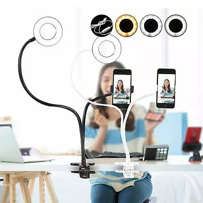 Phone Selfie LED Ring Light With Stand For Youtube Tiktok Makeup Video Live • $14.99