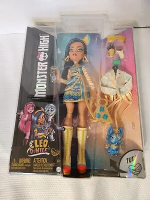 MONSTER HIGH DOLL CLEO DeNILE & Tut By Mattel 2022 NEW! • $71.75