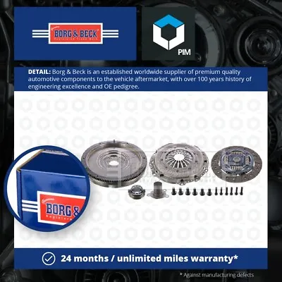 Dual To Solid Flywheel Clutch Conversion Kit Fits VW JETTA Mk3 1.6D 09 To 10 Set • $254.17