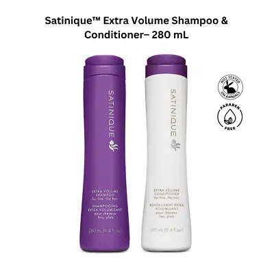 Satinique Extra Volume Shampoo & Conditioner Set - Fuller Thicker Hair • $58