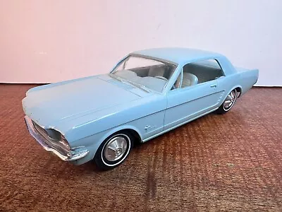 Dealer Promo Light Blue AMT Ford Mustang Two Door Hardtop Coupe • $85.77