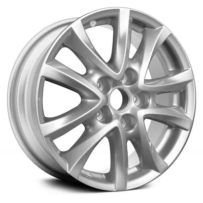 For Mazda 3 14-16 5 V-Spoke Silver 16x6.5 Alloy Factory Wheel Remanufactured • $259.57