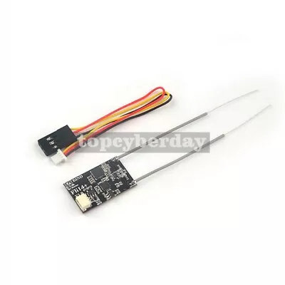 Fli14+ 2.4G Mini FPV Receiver RX 14 Channel With Power Amplifier OSD RSSI Output • $11.97