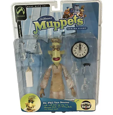 Muppets Palisades Dr. Phil Van Neuter Series 8 Action Figure New Sealed • $54.99