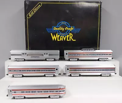 Weaver O Gauge Santa Fe Aluminum 5 Car Passenger Set EX/Box • $269.27