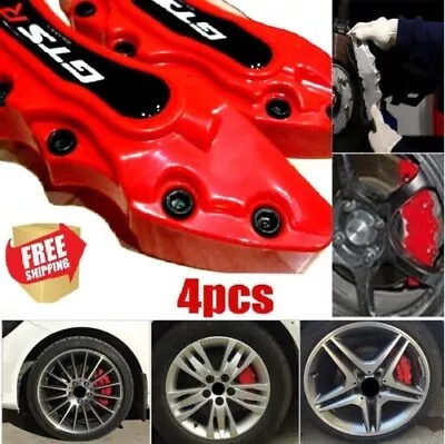 4x Brake Caliper Covers For E39 E90 E91 E60 F30 F10 X3 SET X1 X2 X4 X5 G20 E63 G • $59.90