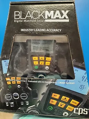 Cps -md100he-blackmax - 4 Valve Digital Manifold-w/5' Hoses & 2temp Probes- Br2 • $499