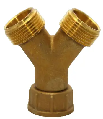 ALTECH Brass Y Piece ¾  Tap Connector • £5.49