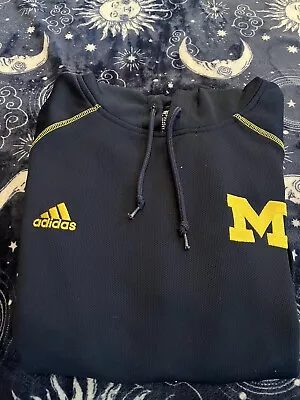 University Of Michigan Wolverines Adidas Hoodie Size Small • $14.99