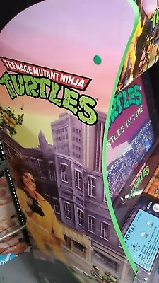 Arcade1up  - Ninja Turtles Side Covers -caps Custom With Riser Caps.  Green • $12.31