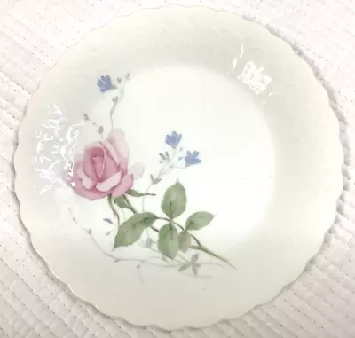 6 Mikasa Bone China April Rose 6 1/2  Bread / Dessert Plates • $35