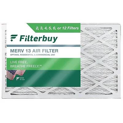 $228.84 • Buy Filterbuy 20x36x1 Pleated Air Filters, Replacement For HVAC AC Furnace (MERV 13)