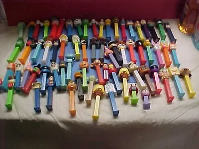 Lot Of 69 Vintage Pez Dispensers Great Shape.Photos.Clearing Out • $54