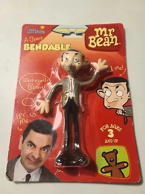 Vintage TY A Beany Mr Bean Bendable Figure Toy Figurine NJCroce British Flexible • $17