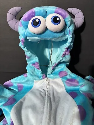Monsters Inc. Sully Kid’s DressUp Deluxe Costume PJ Disney Pixar Toys R Us 2T • $24