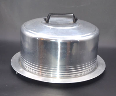 $9.99 • Buy Regal Ware 11  Aluminum Cake Carrier Locking Lid Vintage MCM 1950’s