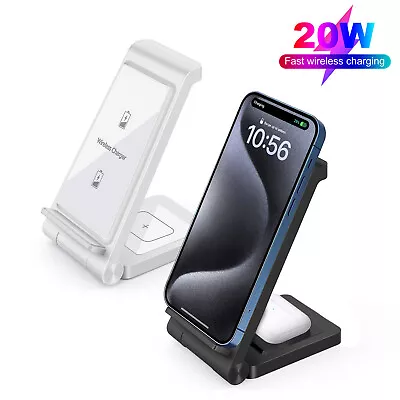 2In1 20W Wireless Charger Dock Station For Samsung Galaxy S24 S23 Ultra EarBuds2 • $18.99