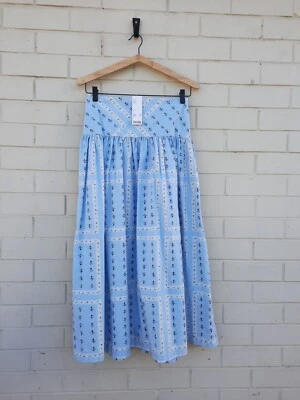 $25 • Buy Urban Outfitters Nwt Boho Maxi Skirt M Cotton Label Cottage Core 